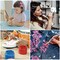Acrylic Paint Brushes Set,8Packs /80 Pcs, Black Nylon Brush Head, Suitable for Acrylic, Oil, Watercolor,Rock Body Face Nail Art,Perfect Suit of Art Painting, Best Gift for Kids Adult Drawing
